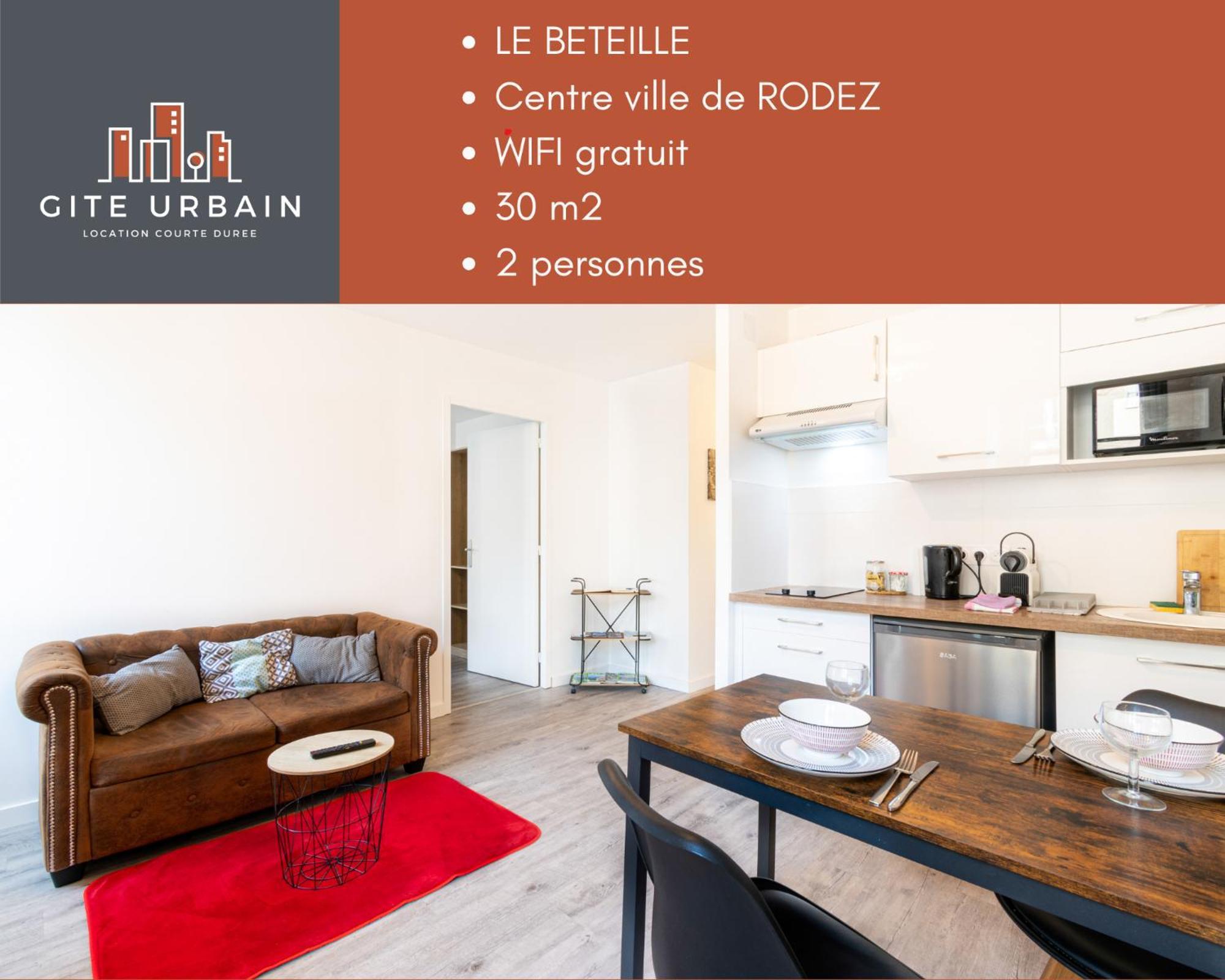 Le Beteille Daire Rodez Dış mekan fotoğraf
